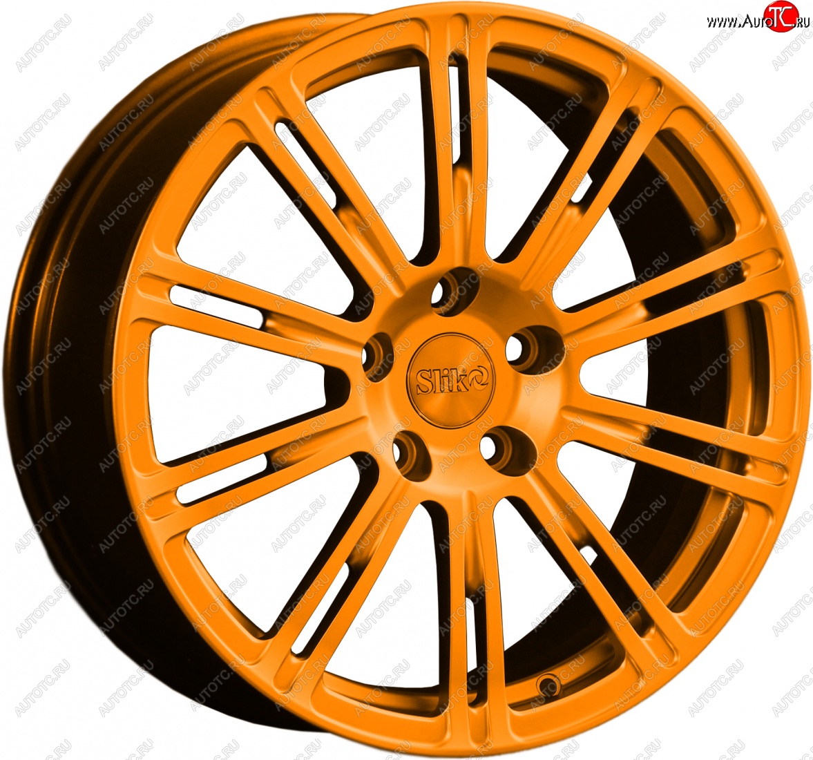 20 399 р. Кованый диск Slik classik R17x7.5 Candy Медно-оранжевый матовый 7.5x17   (Цвет: Candy Медно-оранжевый матовый 7.5x17)  с доставкой в г. Керчь