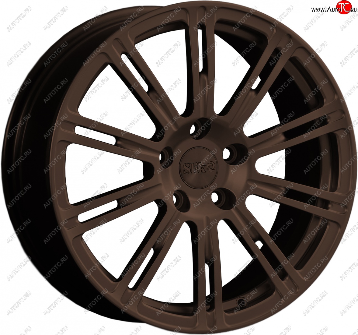 20 399 р. Кованый диск Slik classik R17x7.5 Бронза (BRZ) 7.5x17   (Цвет: BRZ)  с доставкой в г. Керчь