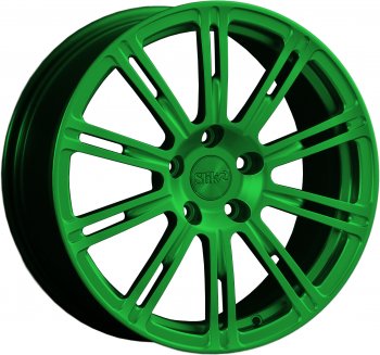 Кованый диск Slik classik R17x7.5 Зеленый (GREEN) 7.5x17  (Цвет: GREEN)