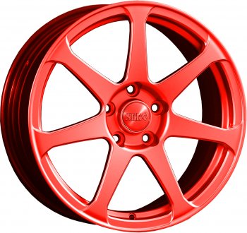 Кованый диск Slik classik R17x7.5 RAL 3026 ярко алый (3026) 7.5x17  (Цвет: 3026)