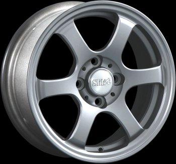 12 849 р. Кованый диск Slik Classik 5.5x14 (Серебристый светлый S16)   (Цвет: Серебристый светлый S16)  с доставкой в г. Керчь. Увеличить фотографию 2