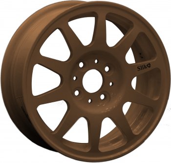 Кованый диск Slik Classik 5.5x14 (Коньячная бронза BRZCGN глянец)  (Цвет: Коньячная бронза BRZCGN глянец)