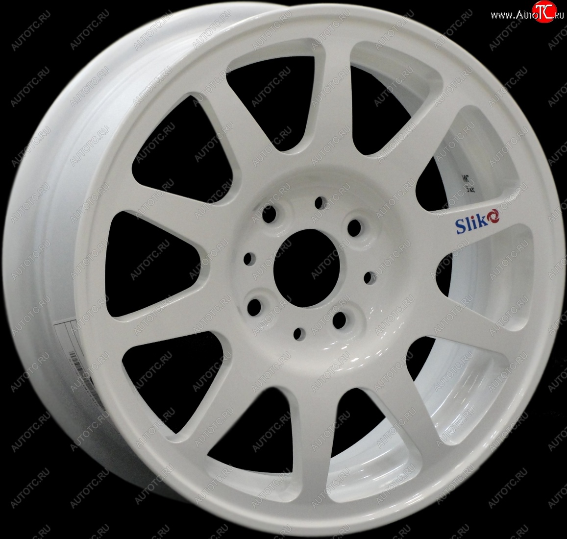 12 499 р. Кованый диск Slik Classik 5.5x14 (Белый W)   (Цвет: Белый W)  с доставкой в г. Керчь