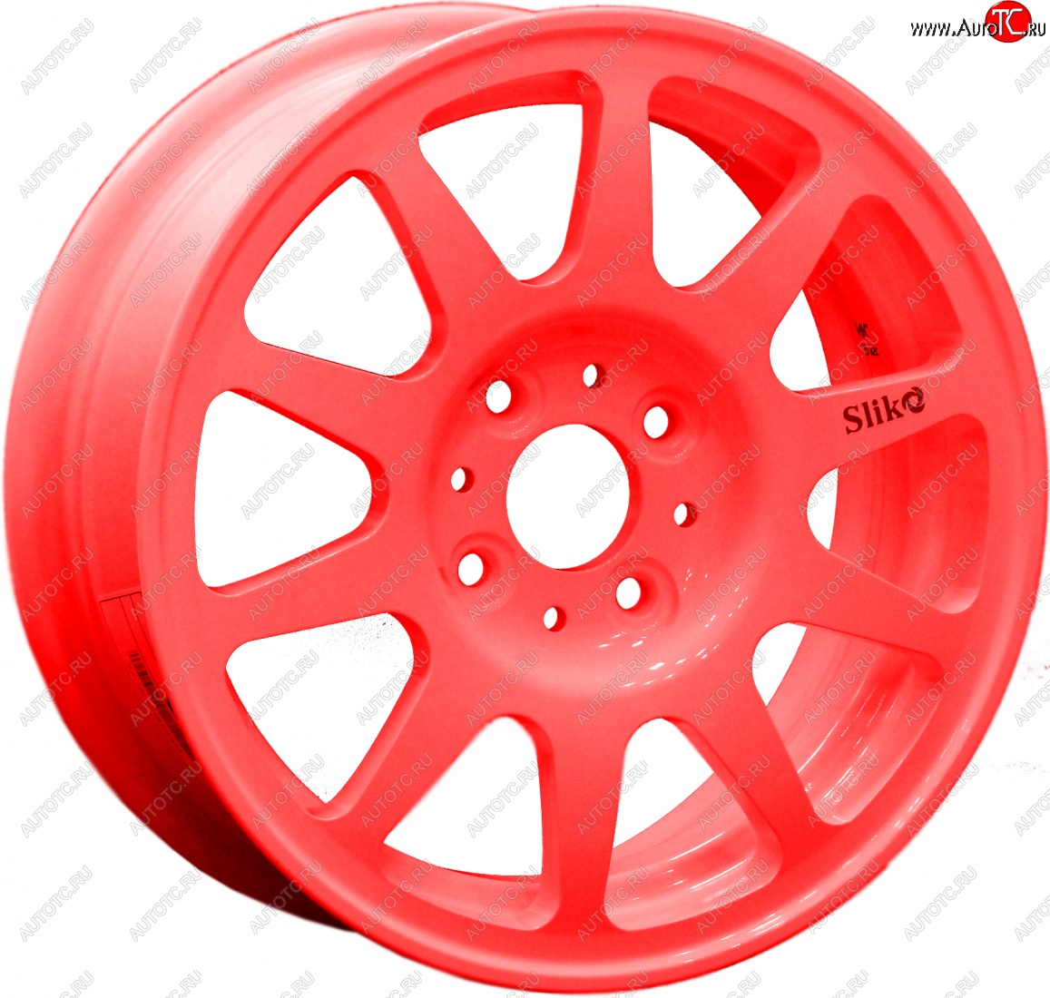 13 699 р. Кованый диск Slik Classik 5.5x14 (Алый)   (Цвет: Алый)  с доставкой в г. Керчь