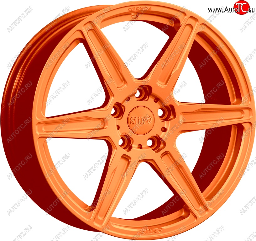60 999 р. Кованый диск Slik PREMIUM L-603 10.0x20   (Ярко оранжевый (ORANGE))  с доставкой в г. Керчь