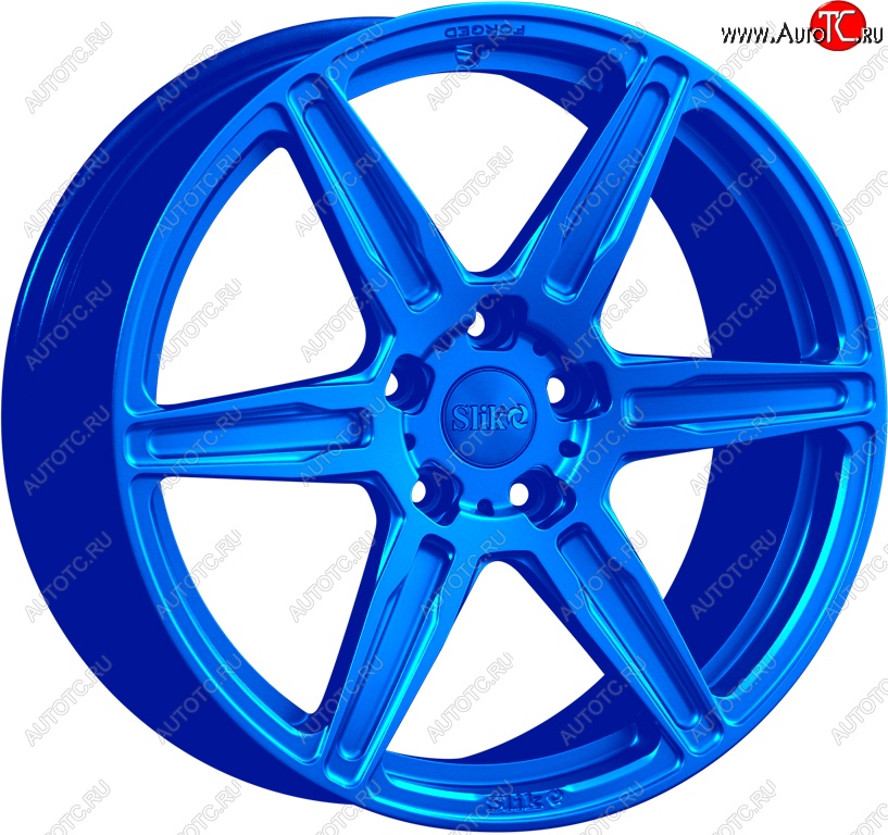 60 999 р. Кованый диск Slik PREMIUM L-603 9.0x20   (Candy синий (Candy BLUE))  с доставкой в г. Керчь