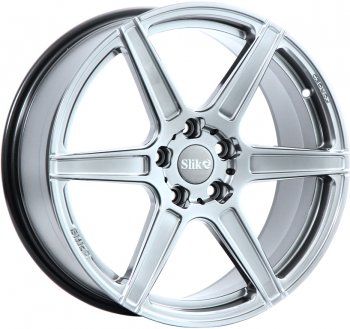 Кованый диск Slik PREMIUM L-604 10.0x20  (Ярко блестящее серебро (HPB))