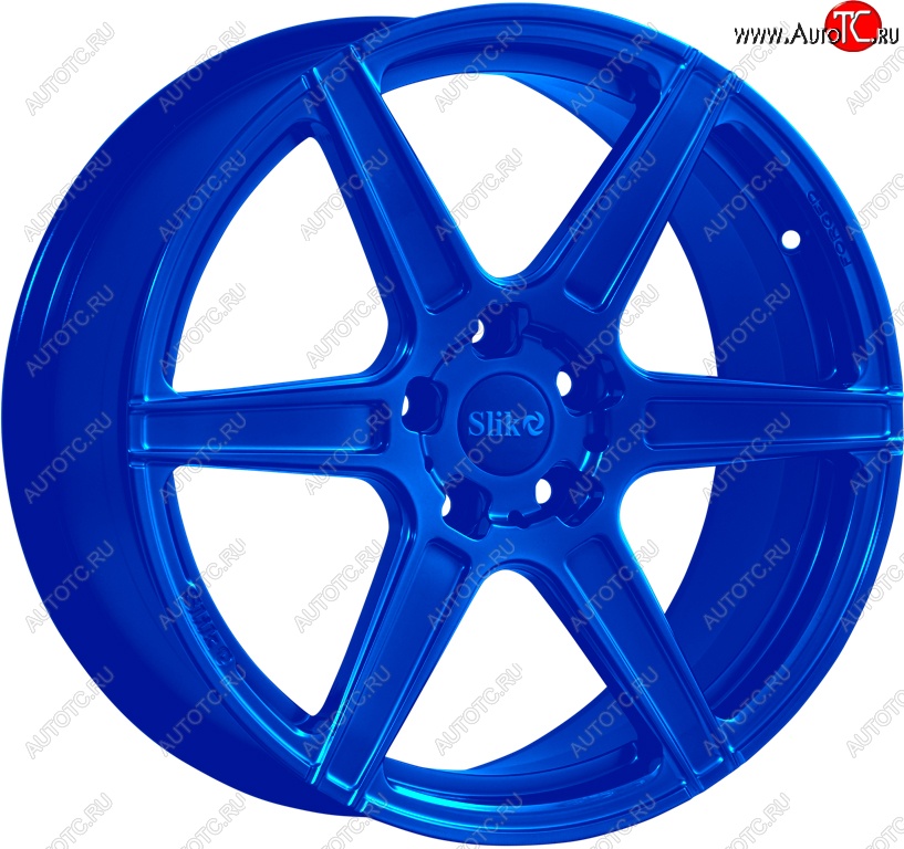 60 999 р. Кованый диск Slik PREMIUM L-604 10.0x20   (Candy синий (Candy BLUE))  с доставкой в г. Керчь