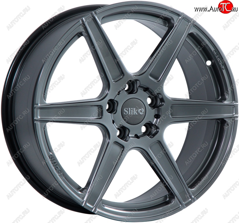 60 999 р. Кованый диск Slik PREMIUM L-604 10.0x20   (Графит глянцевый (GM))  с доставкой в г. Керчь