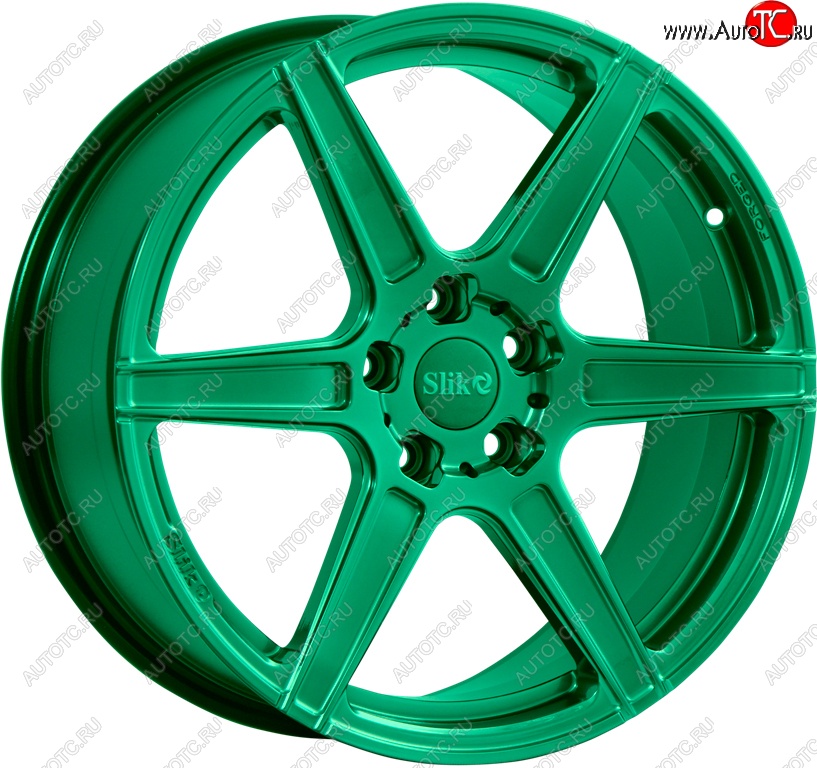 60 999 р. Кованый диск Slik PREMIUM L-604 9.0x20   (Candy изумрудно-зеленый (Candy Green))  с доставкой в г. Керчь