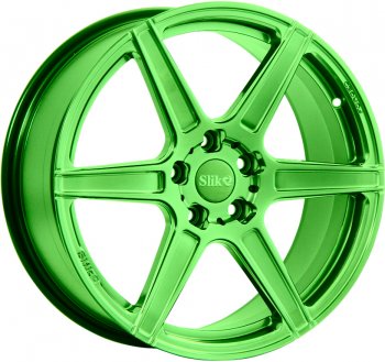 Кованый диск Slik PREMIUM L-604 9.0x20  (RAL 6038 ярко-зеленый (6038))