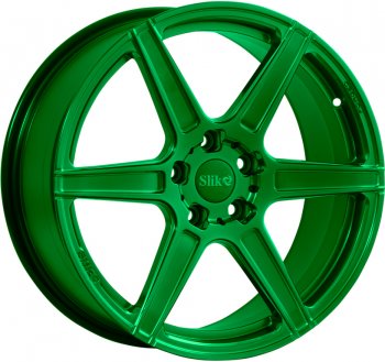 Кованый диск Slik PREMIUM L-604 9.0x20  (Зеленый (GREEEN))