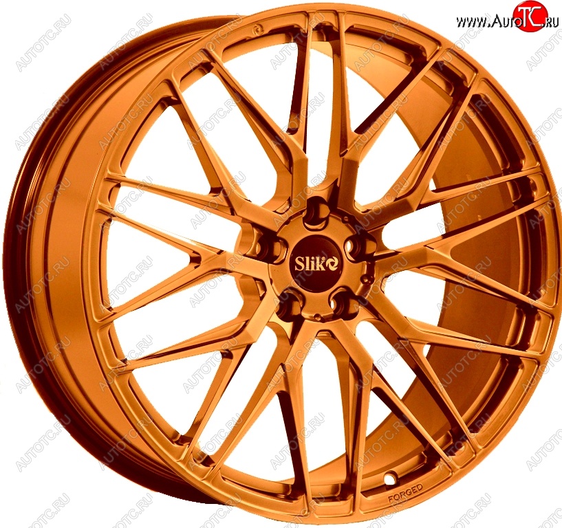 60 999 р. Кованый диск Slik PREMIUM L-605 10.0x20   (Candy медно-оранжевый матовый)  с доставкой в г. Керчь