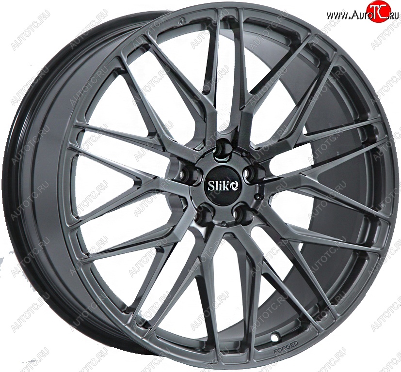 60 999 р. Кованый диск Slik PREMIUM L-605 10.0x20   (Графит матовый (GRF2))  с доставкой в г. Керчь