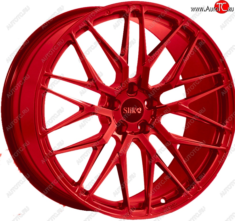 60 999 р. Кованый диск Slik PREMIUM L-605 9.0x20   (Красный (RED))  с доставкой в г. Керчь