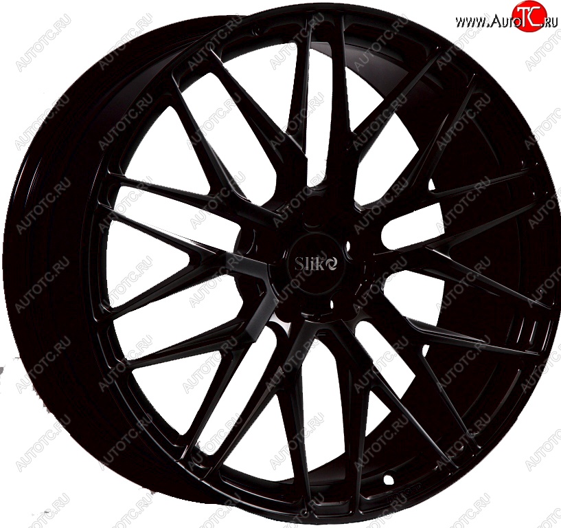 60 999 р. Кованый диск Slik PREMIUM L-605 9.0x20   (Черный глянцевый (BK))  с доставкой в г. Керчь