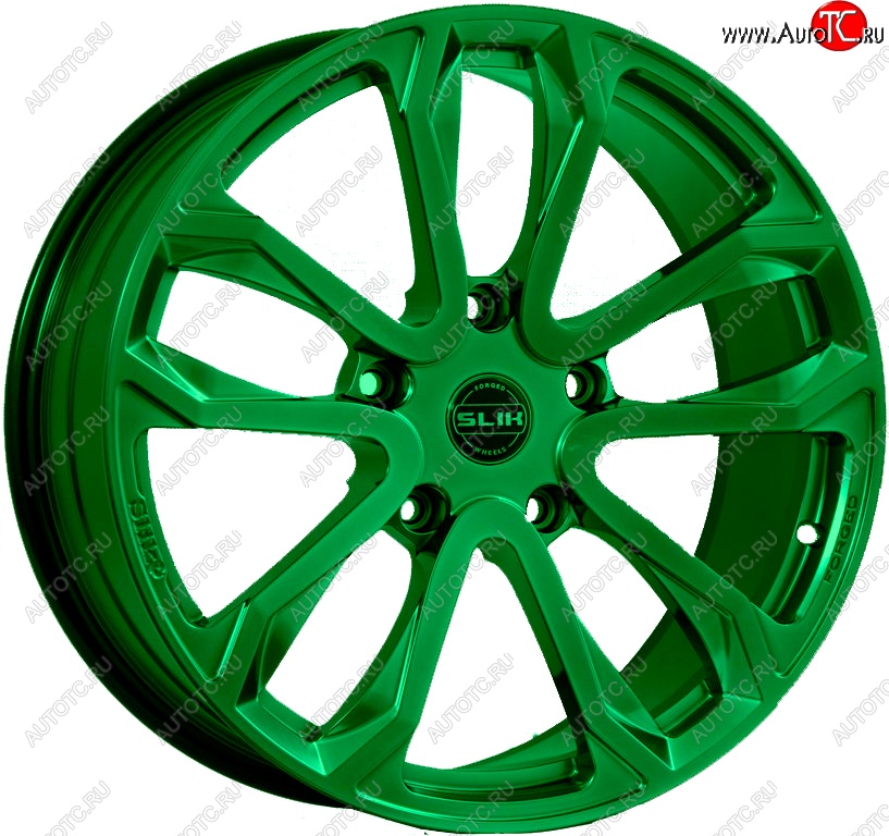 60 999 р. Кованый диск Slik PREMIUM L-608 9.0x20   (Зеленый (GREEEN))  с доставкой в г. Керчь