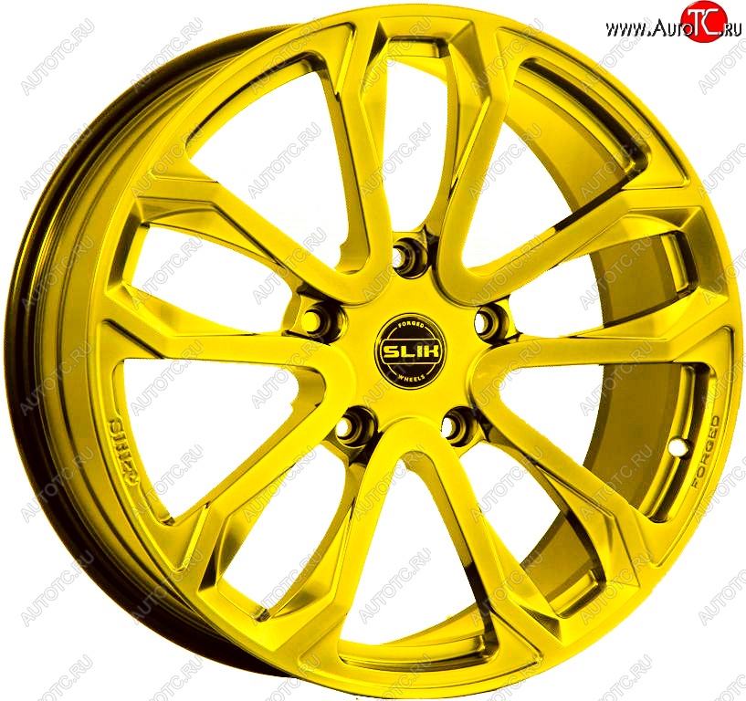 60 999 р. Кованый диск Slik PREMIUM L-608 9.0x20   (Candy ярко-желтый (Candy YELLOW))  с доставкой в г. Керчь