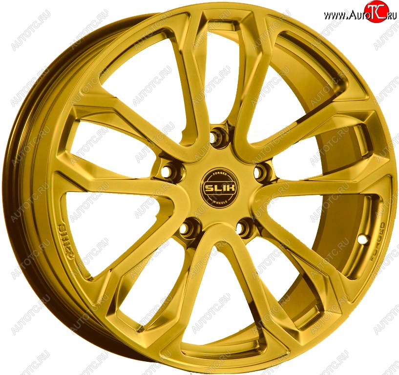 60 999 р. Кованый диск Slik PREMIUM L-608 9.0x20   (Ярко желтый RAL1021 (YELLOW))  с доставкой в г. Керчь