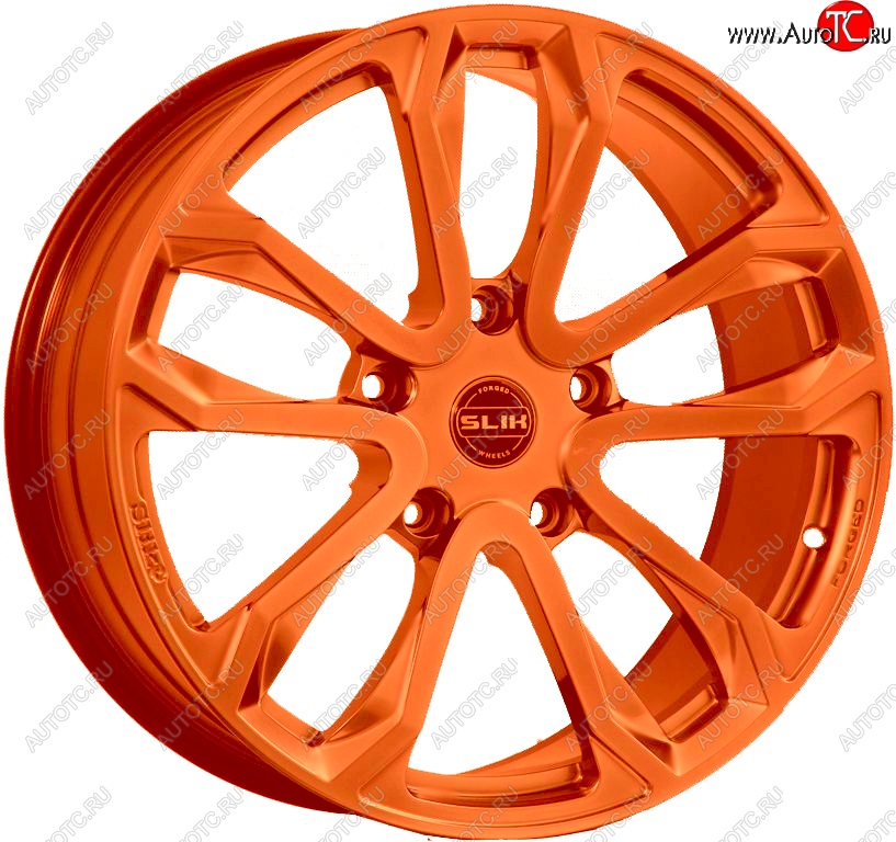 60 999 р. Кованый диск Slik PREMIUM L-608 9.0x20   (Ярко оранжевый (ORANGE))  с доставкой в г. Керчь