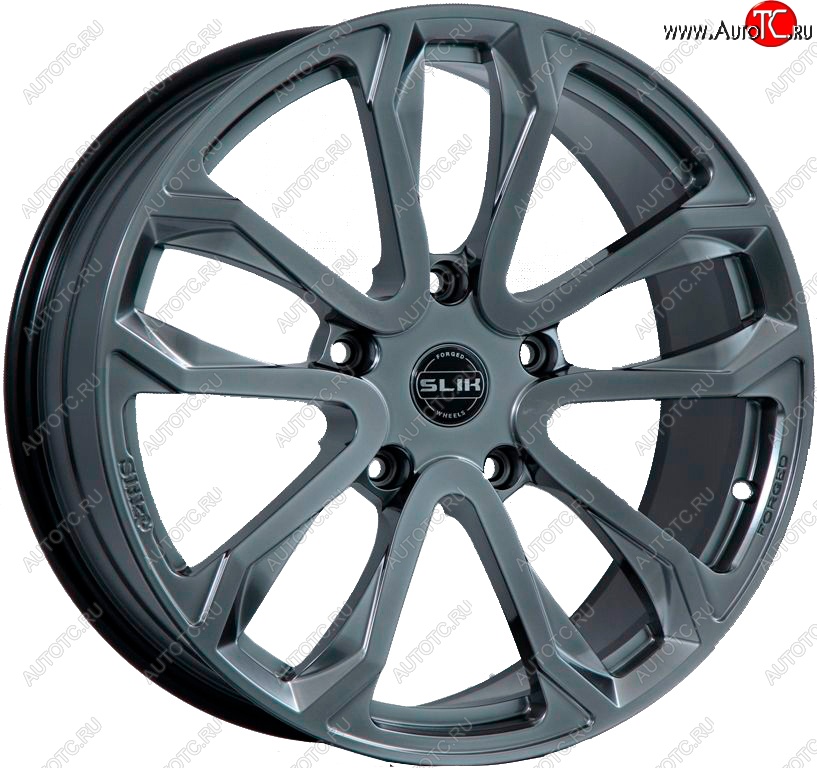 60 999 р. Кованый диск Slik PREMIUM L-608 9.0x20   (Графит глянцевый (GM))  с доставкой в г. Керчь