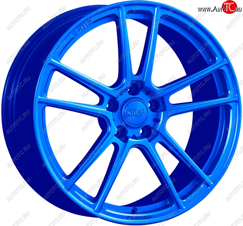 60 999 р. Кованый диск Slik PREMIUM L-610 10.0x20   (Candy синий (Candy BLUE))  с доставкой в г. Керчь