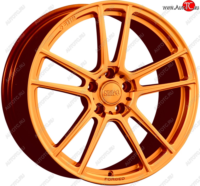 60 999 р. Кованый диск Slik PREMIUM L-610 10.0x20   (Candy медно-оранжевый глянцевый)  с доставкой в г. Керчь