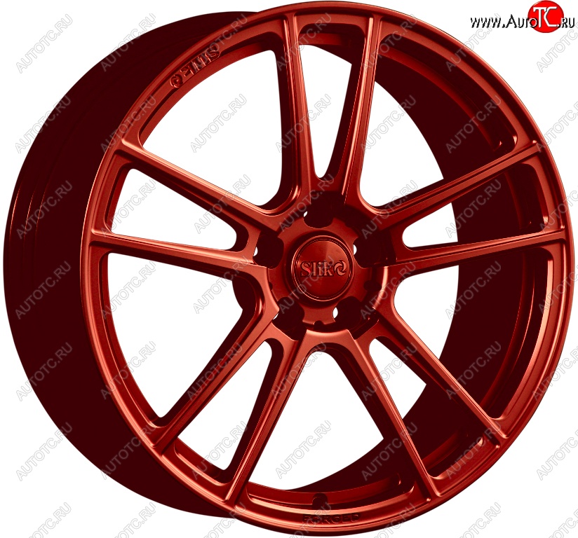 60 999 р. Кованый диск Slik PREMIUM L-610 10.0x20   (Candy красный (Candy RED))  с доставкой в г. Керчь