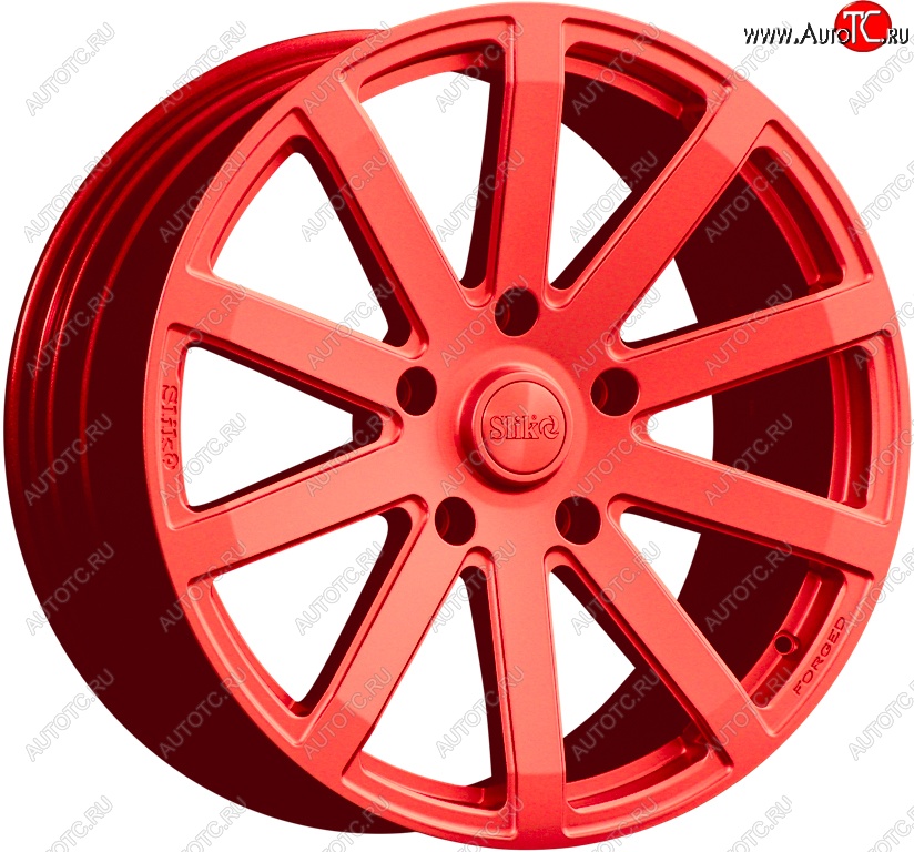 60 999 р. Кованый диск Slik PREMIUM L-611 10.0x20   (RAL 3026 ярко алый (3026))  с доставкой в г. Керчь