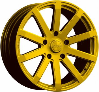 Кованый диск Slik PREMIUM L-611 9.0x20  (Ярко желтый RAL1021 (YELLOW))