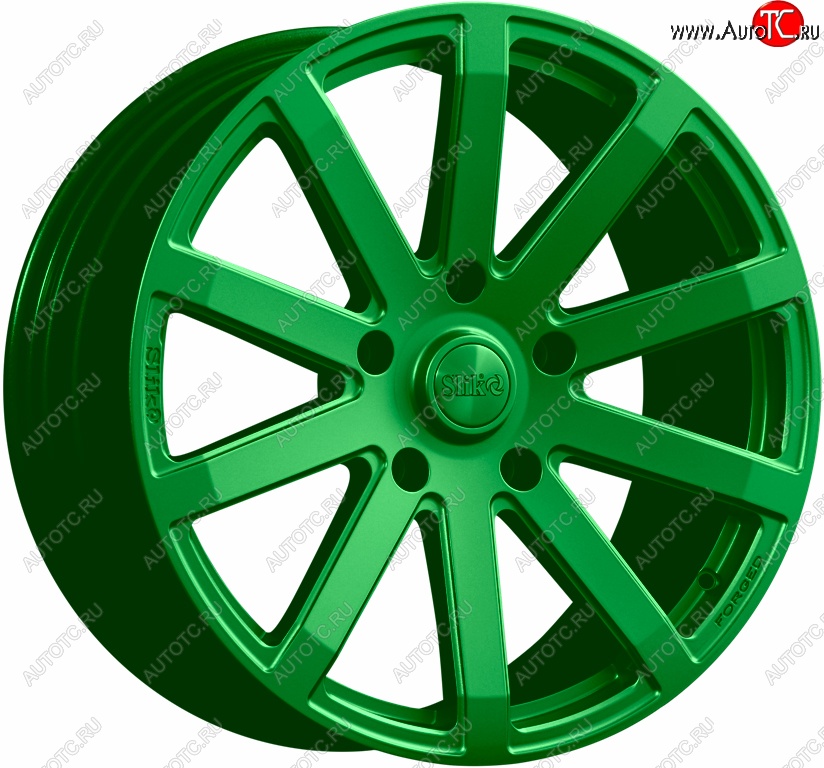 60 999 р. Кованый диск Slik PREMIUM L-611 9.0x20   (Зеленый (GREEEN))  с доставкой в г. Керчь