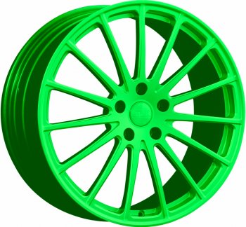 Кованый диск Slik PREMIUM L-612 9.0x20  (RAL 6038 ярко-зеленый (6038))
