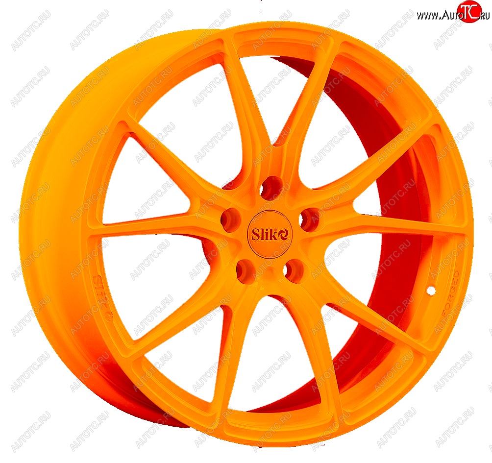 60 999 р. Кованый диск Slik PREMIUM L-616 10.0x20   (Ярко оранжевый (ORANGE))  с доставкой в г. Керчь