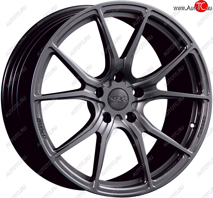 60 999 р. Кованый диск Slik PREMIUM L-616 10.0x20   (Графит глянцевый (GM))  с доставкой в г. Керчь