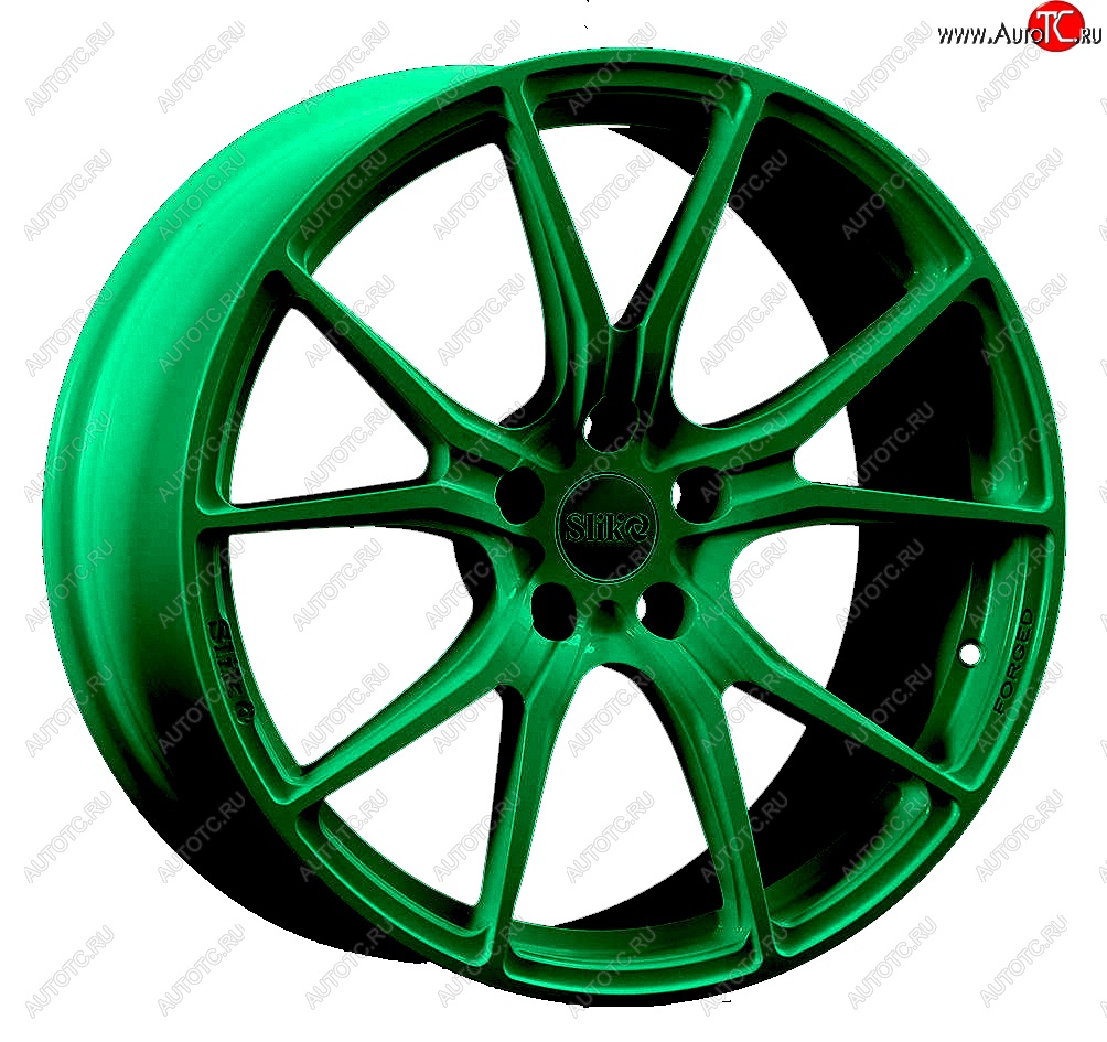 60 999 р. Кованый диск Slik PREMIUM L-616 10.0x20   (Зеленый (GREEN))  с доставкой в г. Керчь