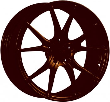Кованый диск Slik PREMIUM L-616 9.0x20  (Коньячная бронза глянец (BRZCGN))