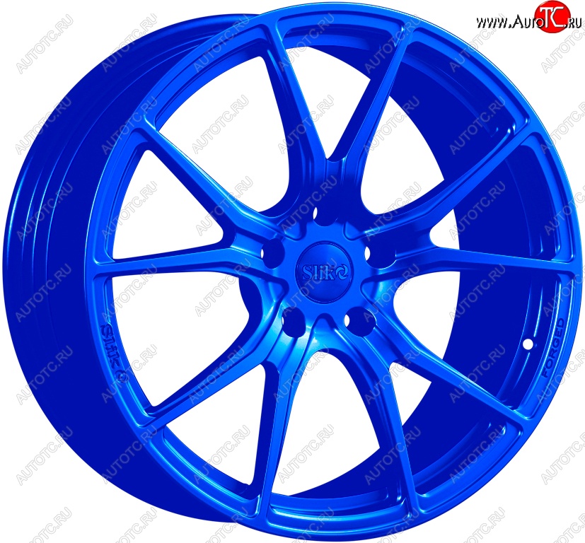 60 999 р. Кованый диск Slik PREMIUM L-616 9.0x20   (Candy синий (Candy BLUE))  с доставкой в г. Керчь