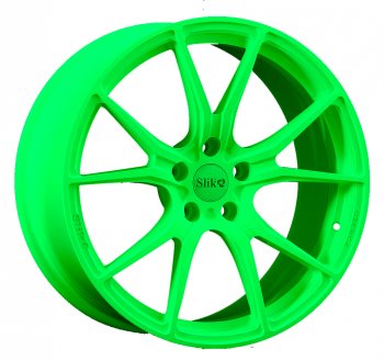 Кованый диск Slik PREMIUM L-616 9.0x20  (RAL 6038 ярко-зеленый (6038))