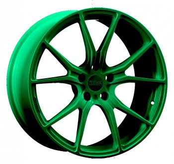 Кованый диск Slik PREMIUM L-616 9.0x20  (Зеленый (GREEN))