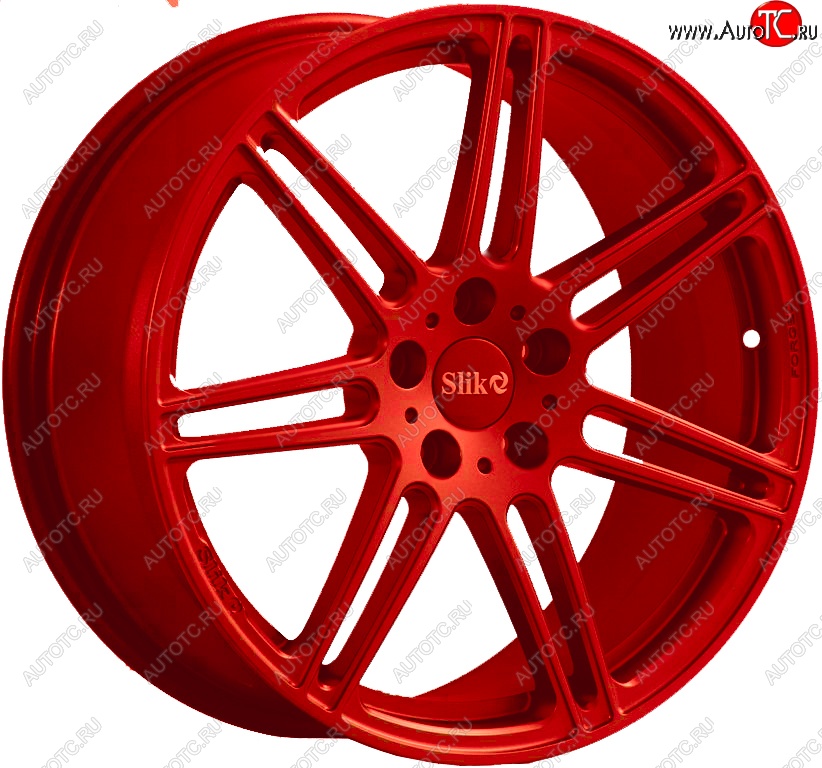 60 999 р. Кованый диск Slik PREMIUM 10.0x20   (Candy красный (Candy RED))  с доставкой в г. Керчь