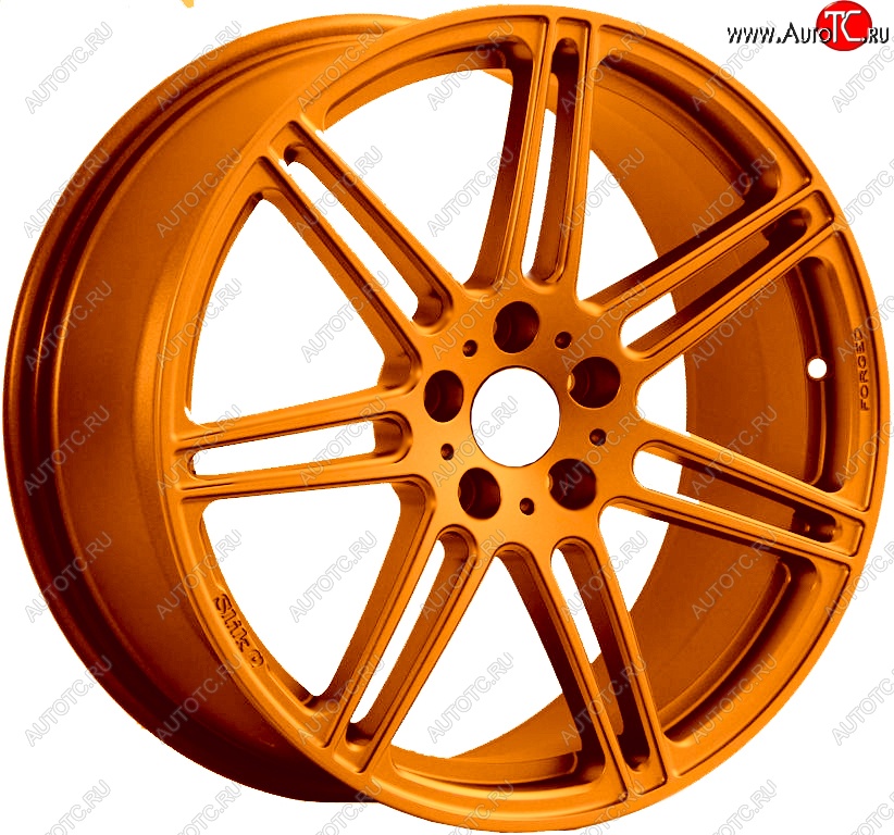 60 999 р. Кованый диск Slik PREMIUM 10.0x20   (Ярко оранжевый (ORANGE))  с доставкой в г. Керчь
