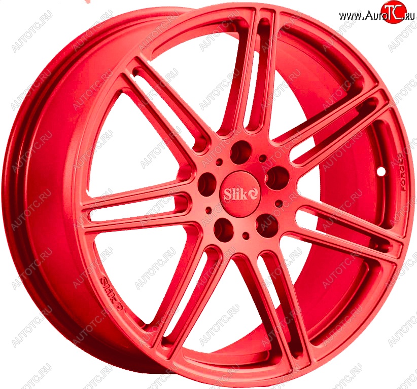 60 999 р. Кованый диск Slik PREMIUM 10.0x20   (RAL 3026 ярко алый (3026))  с доставкой в г. Керчь