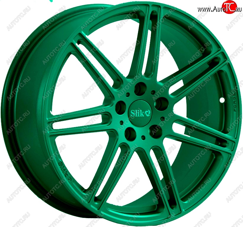 60 999 р. Кованый диск Slik PREMIUM 9.0x20   (Candy изумрудно-зеленый (Candy Green))  с доставкой в г. Керчь