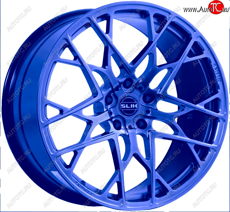 60 999 р. Кованый диск Slik PREMIUM 10.0x20   (Синий (BLUE))  с доставкой в г. Керчь