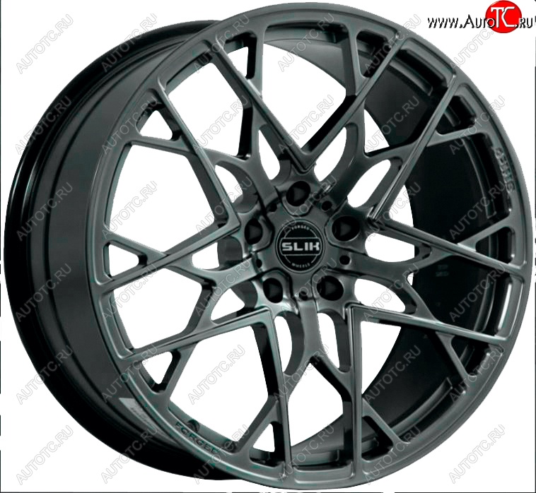 60 999 р. Кованый диск Slik PREMIUM 10.0x20   (Графит глянцевый (GM))  с доставкой в г. Керчь