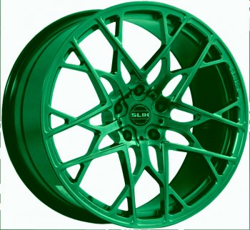 Кованый диск Slik PREMIUM 10.0x20  (Зеленый (GREEEN))