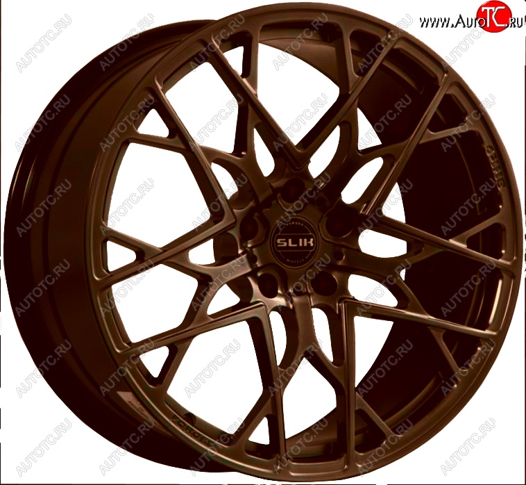 60 999 р. Кованый диск Slik PREMIUM 10.0x20   (Коньячная бронза глянец (BRZCGN))  с доставкой в г. Керчь