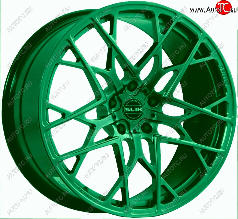 60 999 р. Кованый диск Slik PREMIUM 9.0x20   (Зеленый (GREEEN))  с доставкой в г. Керчь