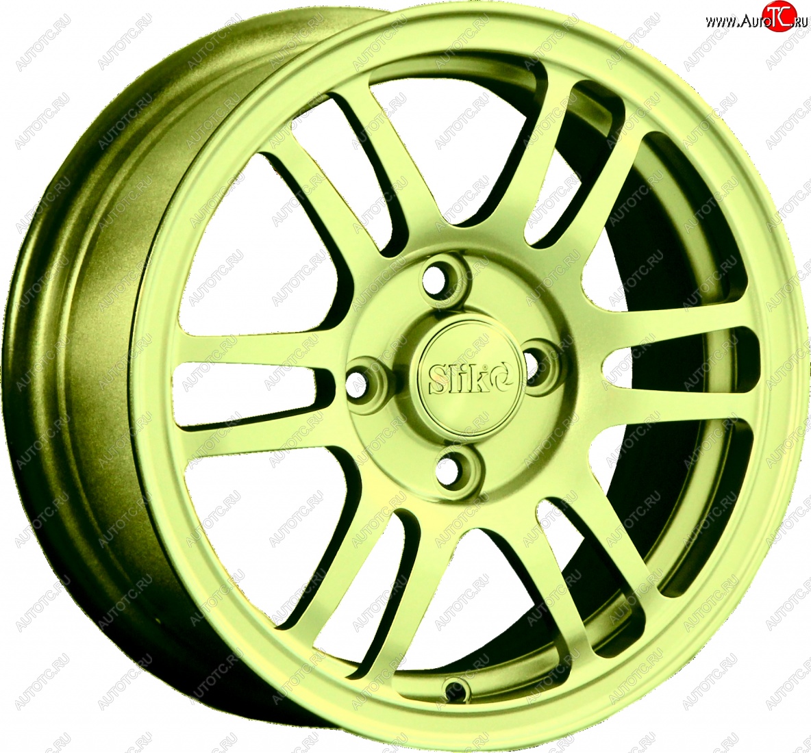 12 799 р. Кованый диск Slik Classic L1712 6.0x14   (Золотой (G))  с доставкой в г. Керчь