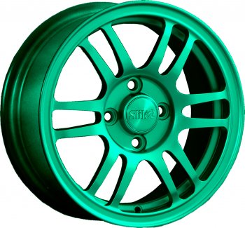 Кованый диск Slik Classic L1712 6.0x14  (Candy изумрудно-зеленый (Candy Green))